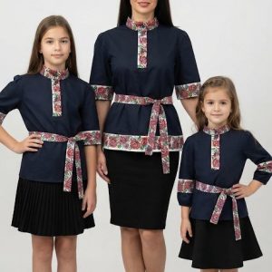 Дамска риза с български етно мотиви