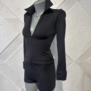 Черно боди риза
