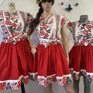 Дамска или детска рокля с Български етно мотиви