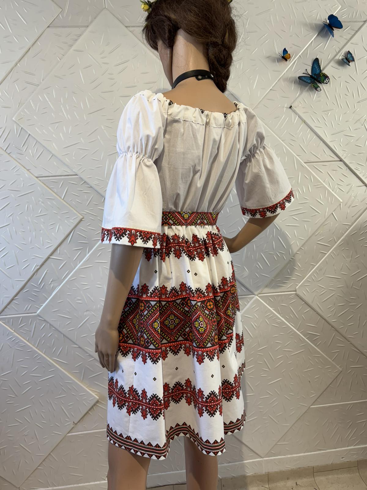 Дамска или детска рокля с етно мотиви - Image 5