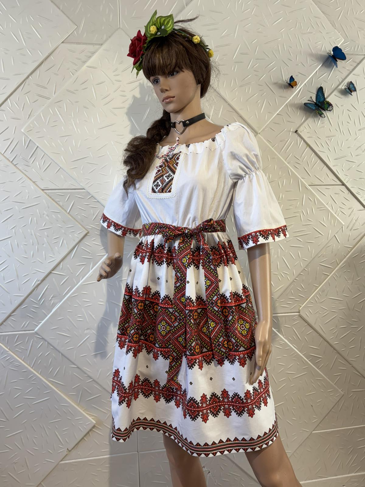 Дамска или детска рокля с етно мотиви - Image 7