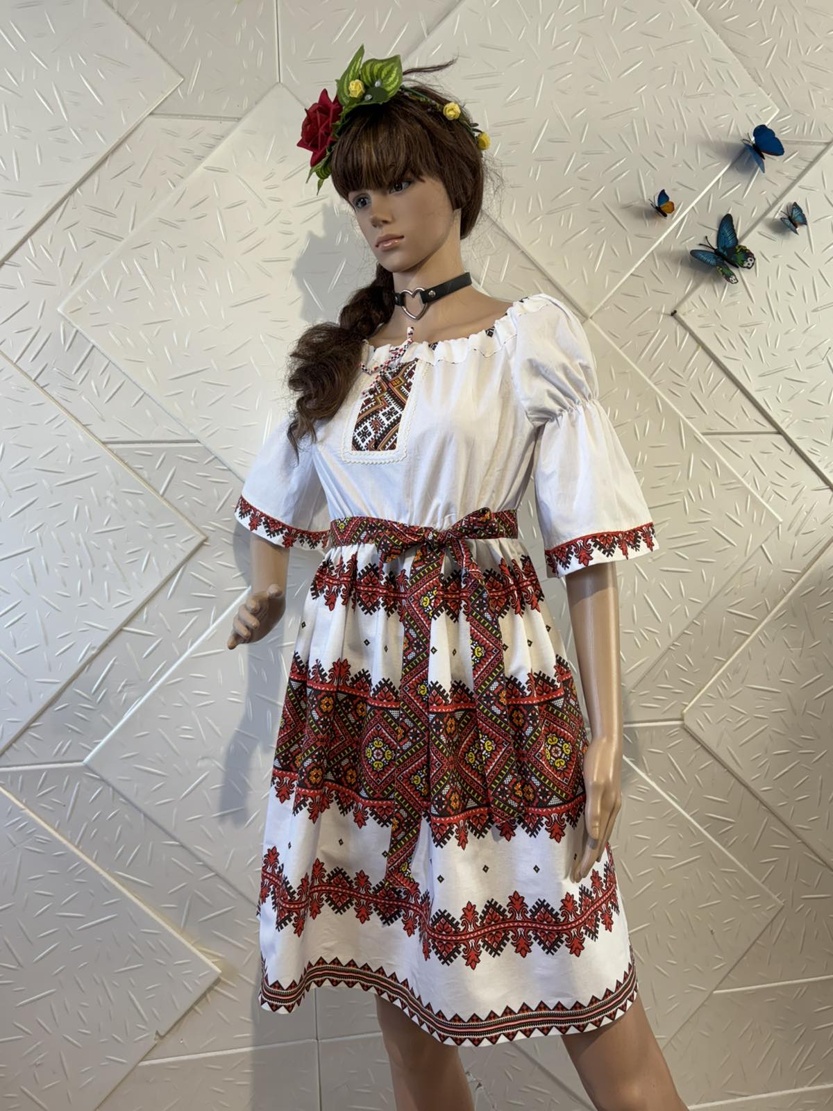 Дамска или детска рокля с етно мотиви - Image 8